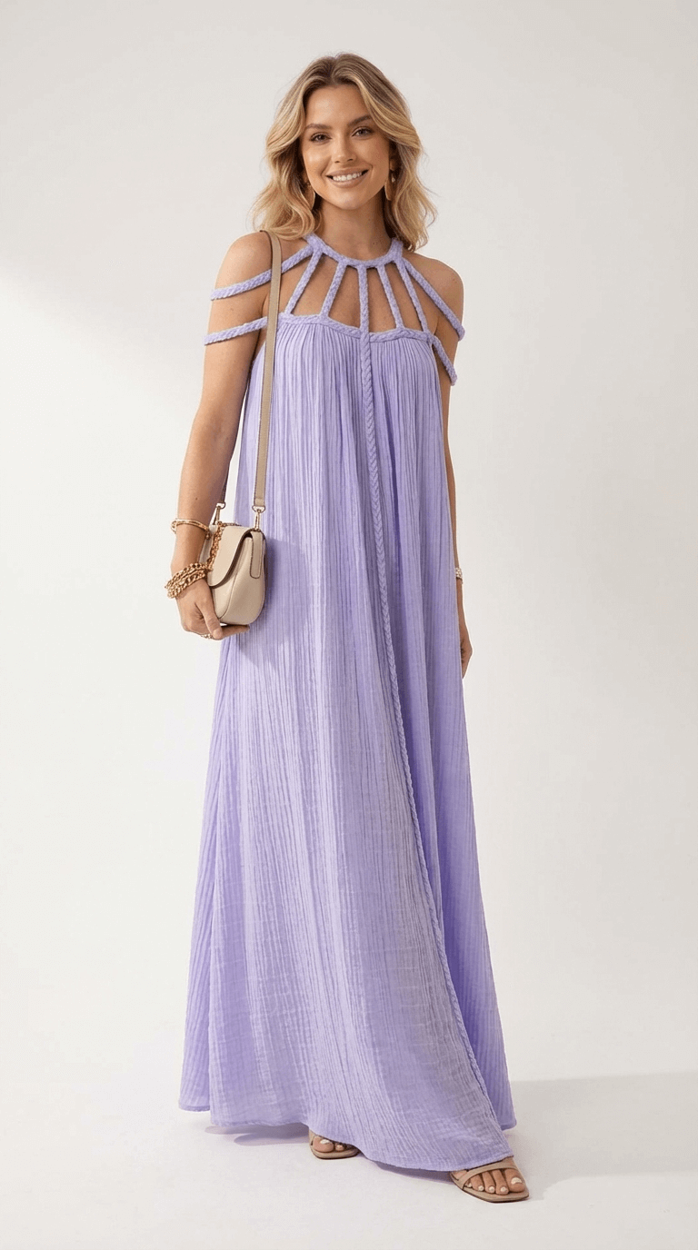 Ariena | Linen Maxi Dress