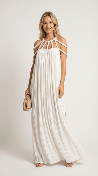Ariena | Linen Maxi Dress