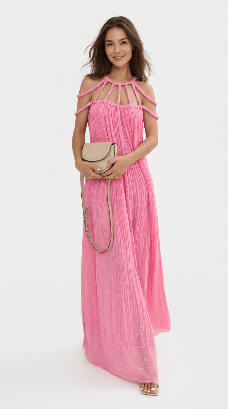 Ariena | Linen Maxi Dress