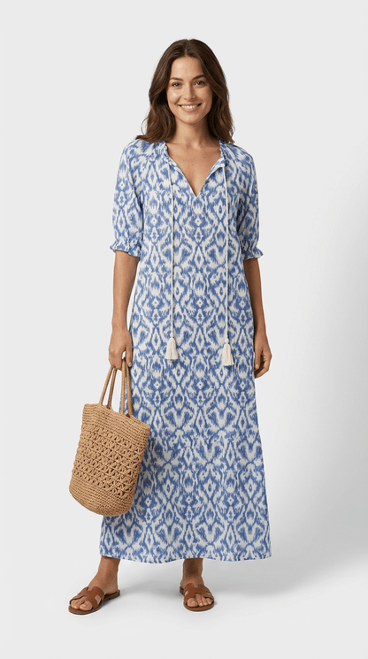 Elisia | Boho Maxi Dress